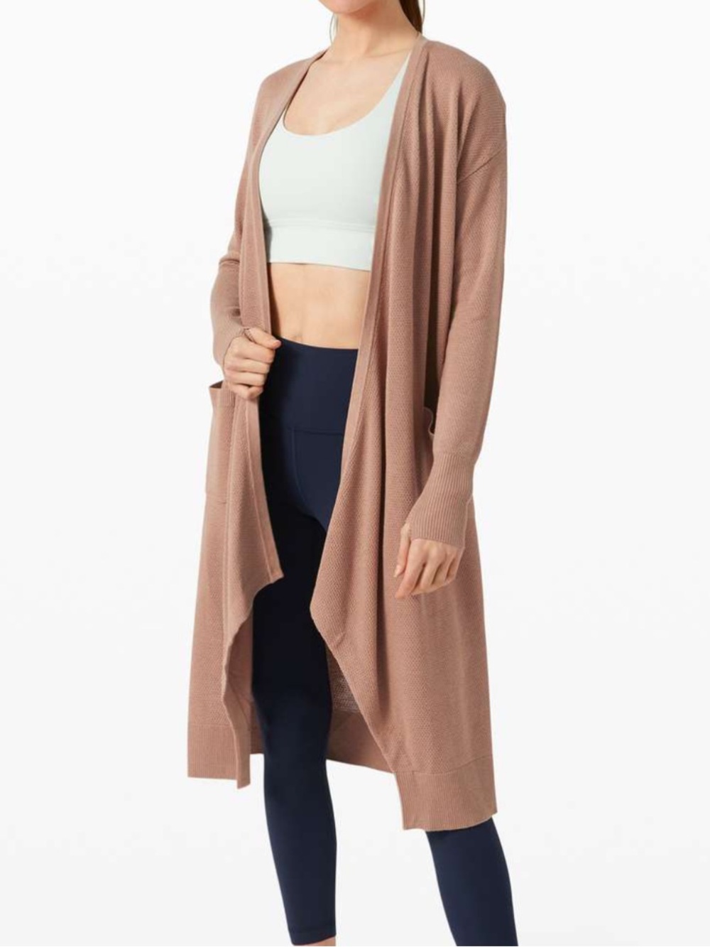 Lululemon Lunar Lengths Wrap Sweater